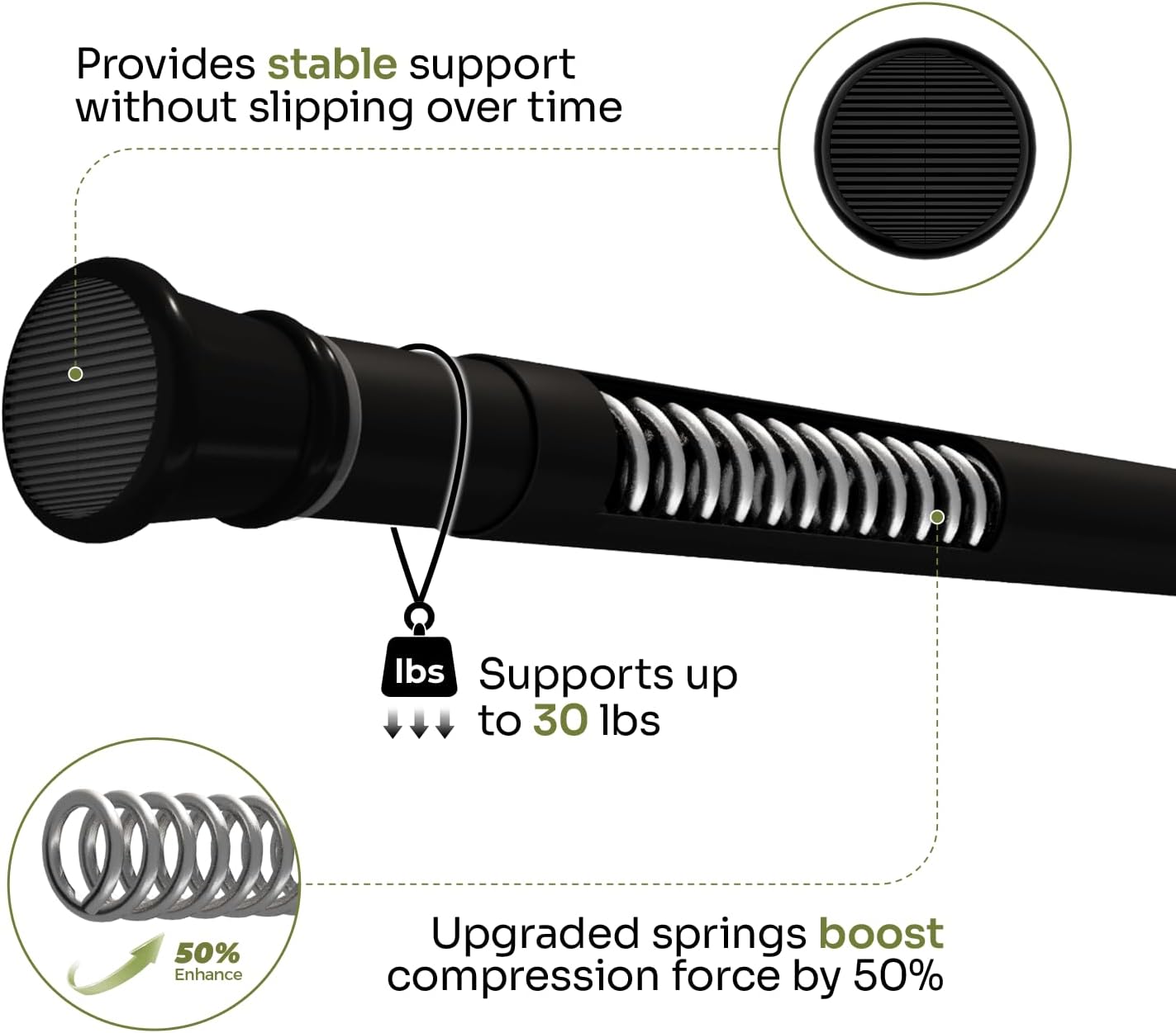 Bamworld Adjustable Window Plant Hanger for Indoor Plants